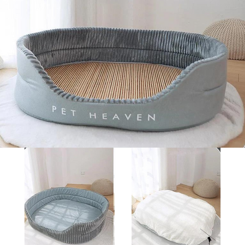 Super Soft Dog Bed with Removable Cushion