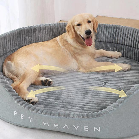 Super Soft Dog Bed with Removable Cushion