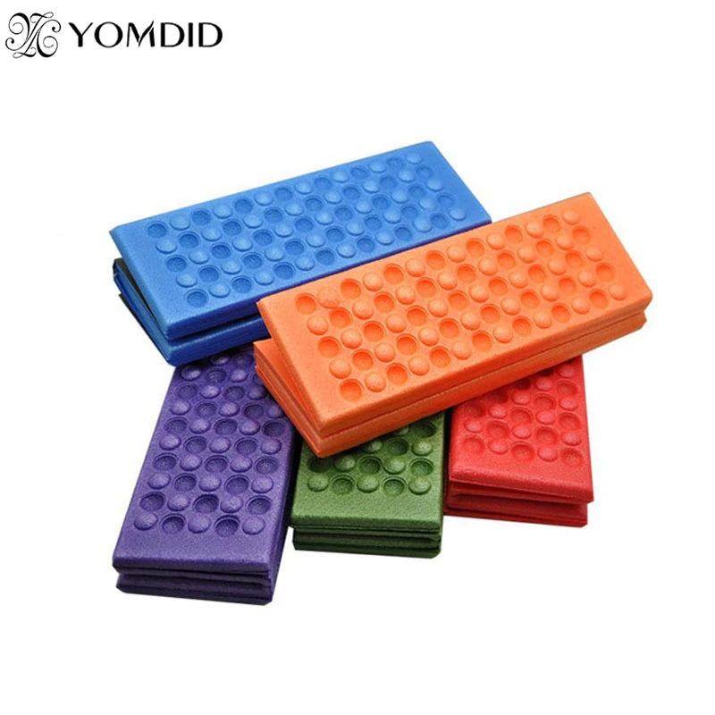 Portable Small Mat Foldable Folding Cushion Foam XPE Sitting Mat Waterproof Chair Picnic Park Game Mats Pad 5 Colors