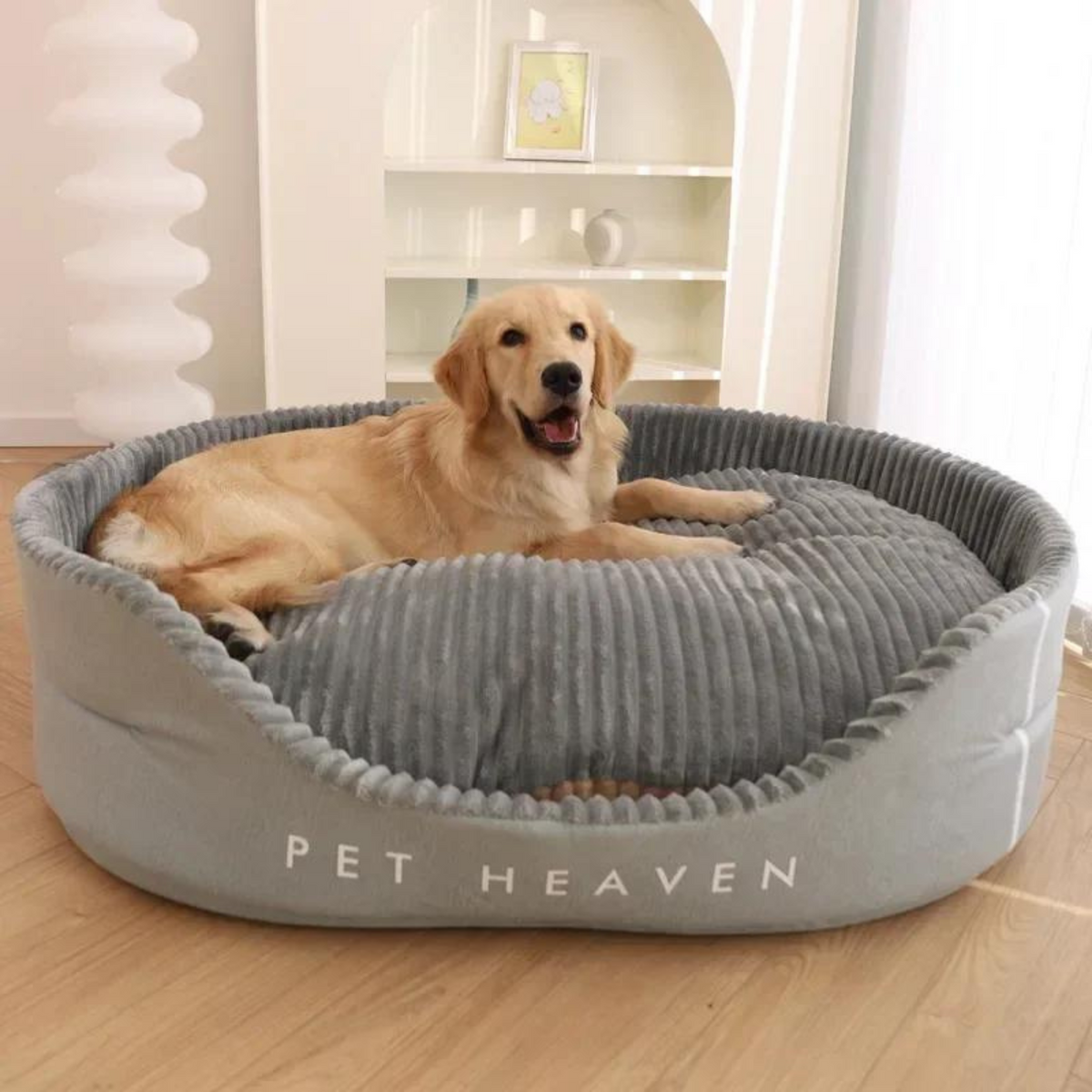 Super Soft Dog Bed with Removable Cushion