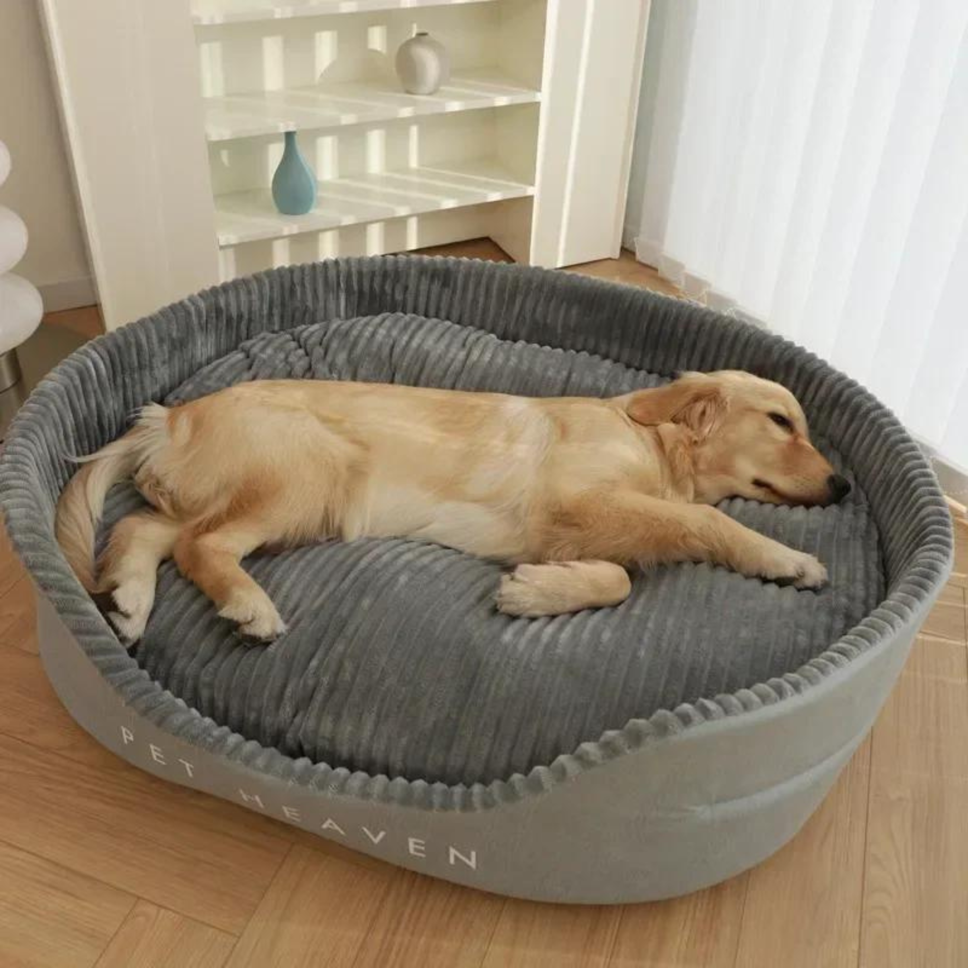 Super Soft Dog Bed with Removable Cushion