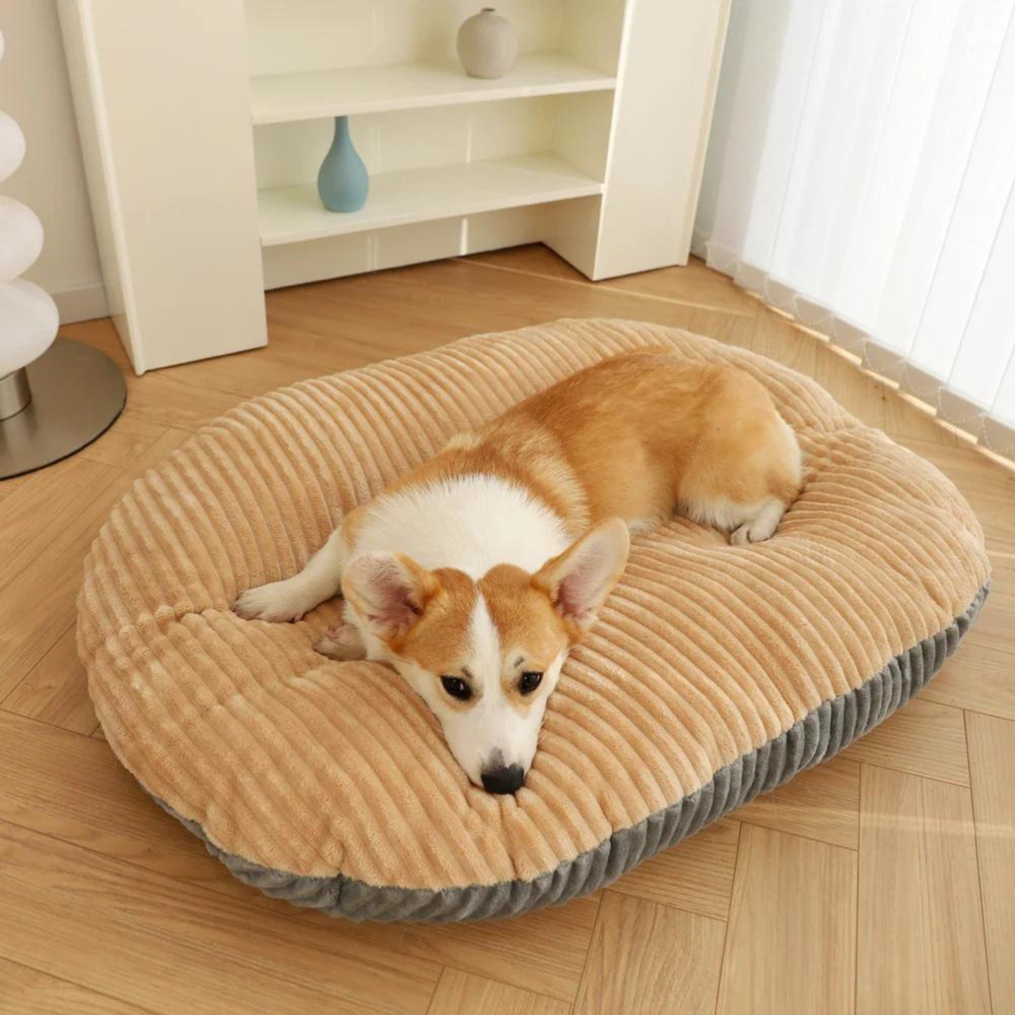 Super Soft Dog Bed with Removable Cushion