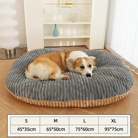 Super Soft Dog Bed with Removable Cushion