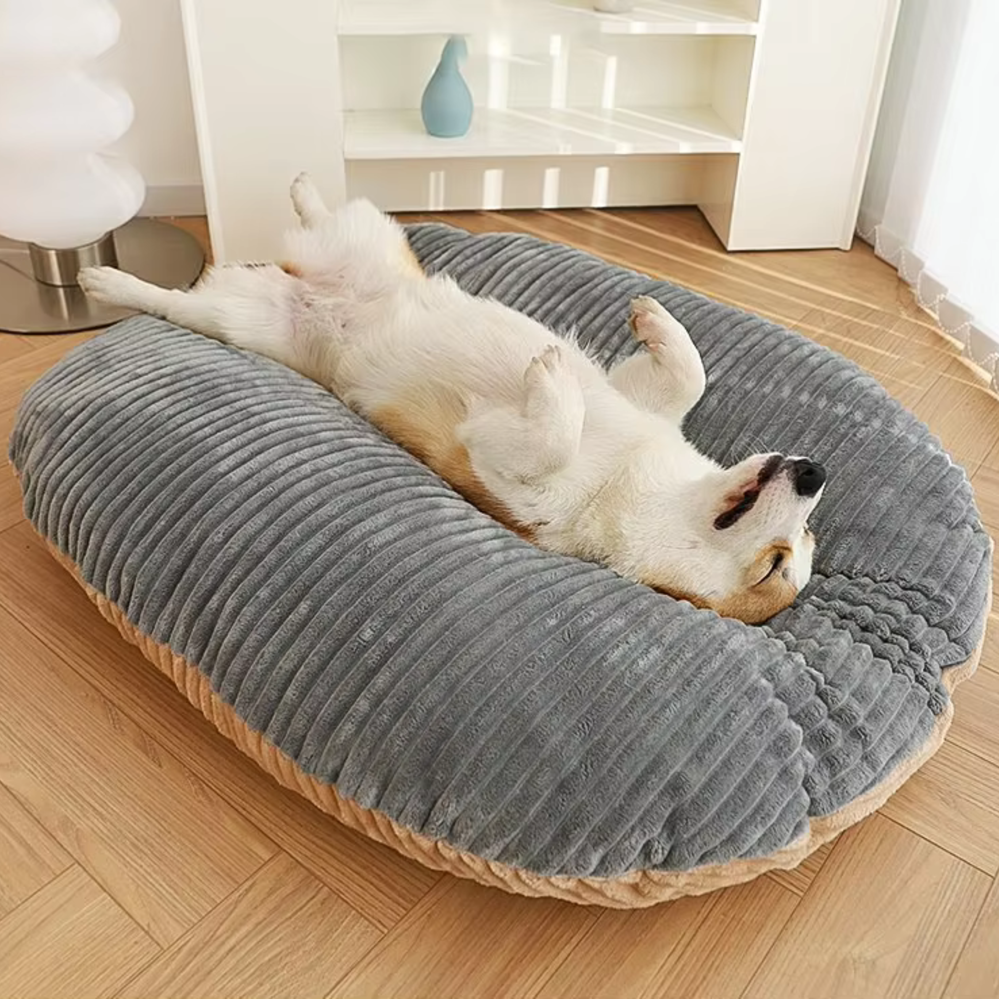 Super Soft Dog Bed with Removable Cushion