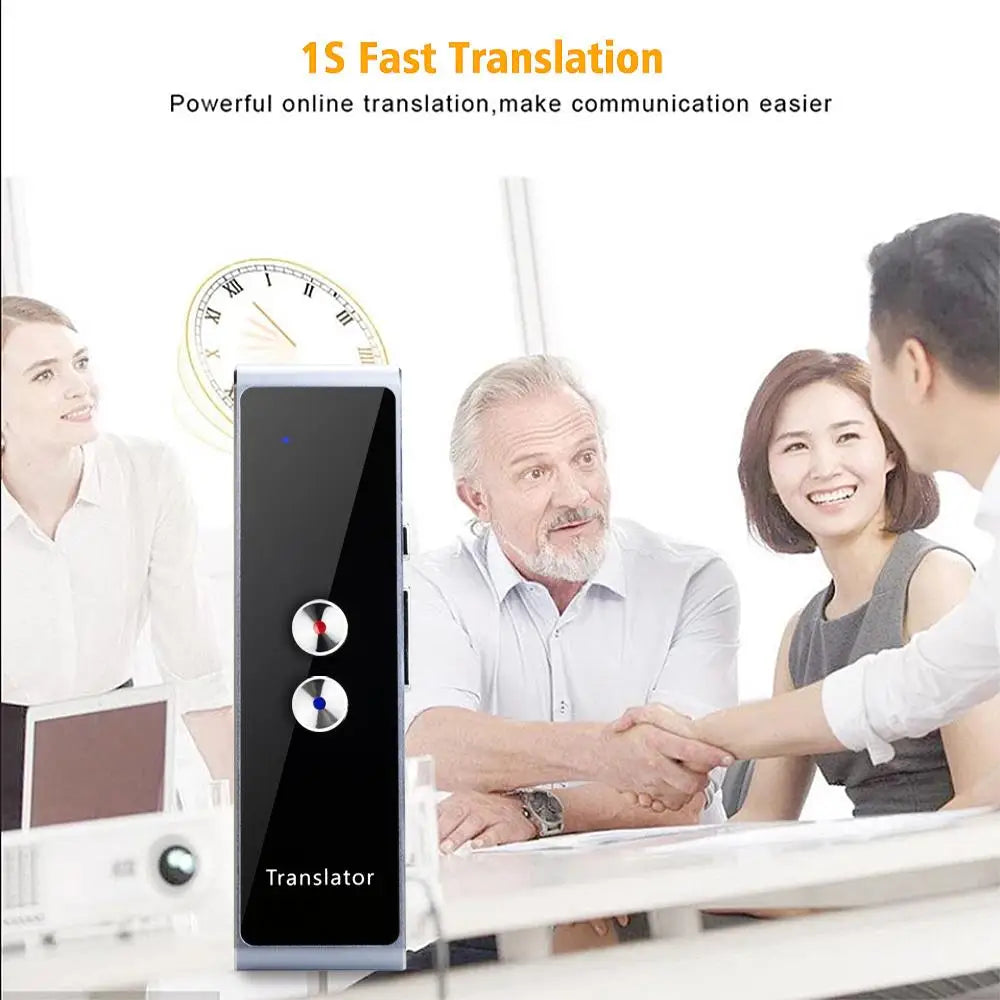 Smart Instant Real Time Voice 40 Languages Translator Portable Electronic Multi-Languages Translation Sound Transmission Device