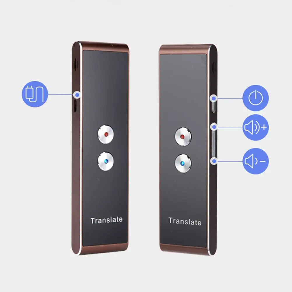 Smart Instant Real Time Voice 40 Languages Translator Portable Electronic Multi-Languages Translation Sound Transmission Device